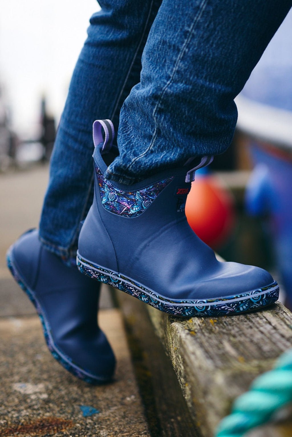 Enchanted Grayling 6" Ankle Deck Boot - FisheWear