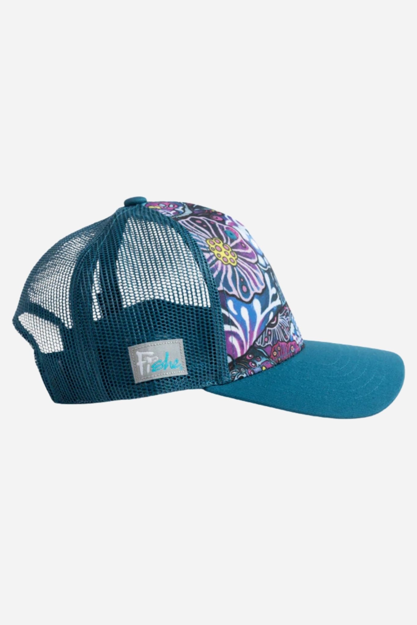 Enchanted Grayling Abstract Trucker Hat - FisheWear