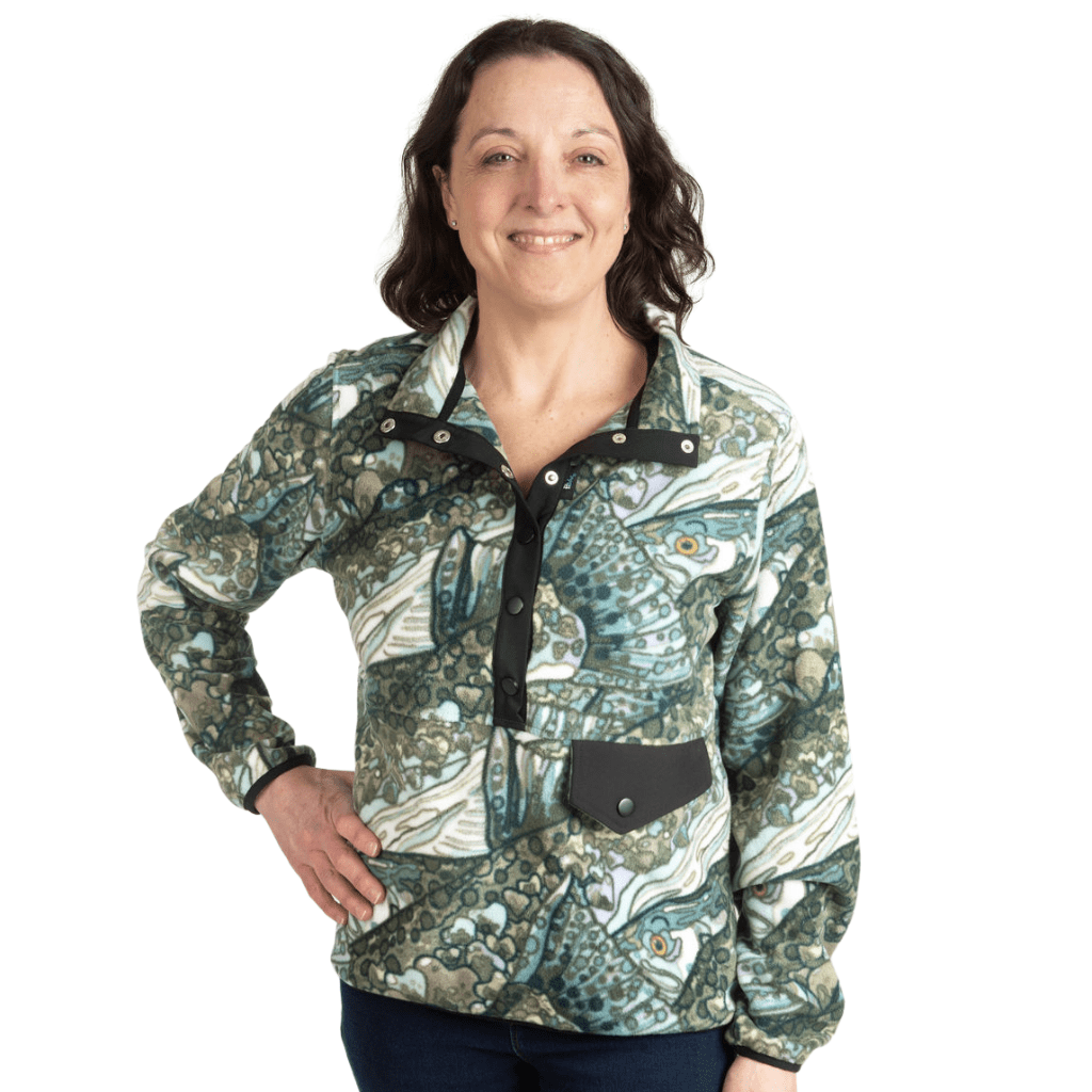 Steel My Heart Riffle Snap Fleece - FisheWear