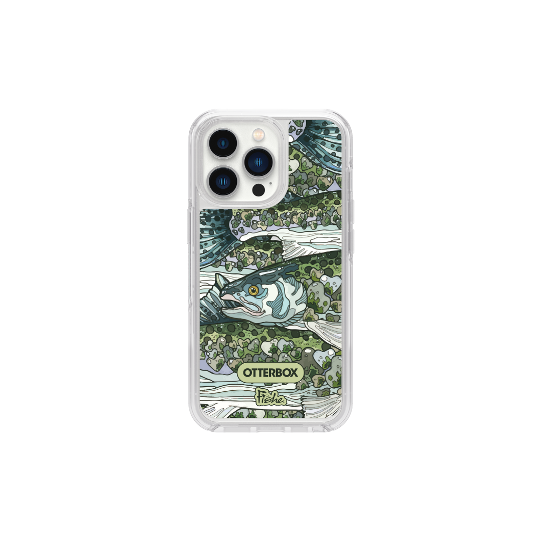 OtterBox Symmetry Series Clear for MagSafe x Fishe Steel My Heart Phone Case