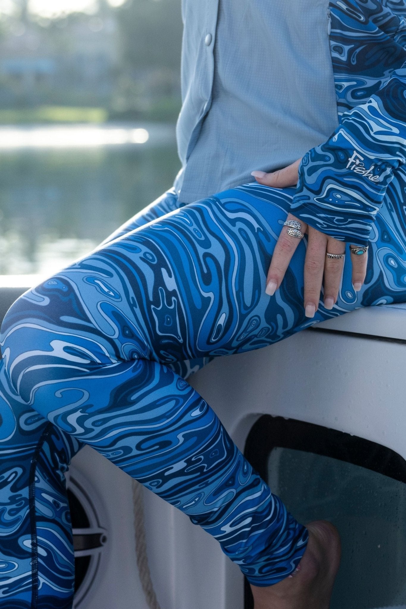 FisheWaters High - Waisted Leggings - FisheWear