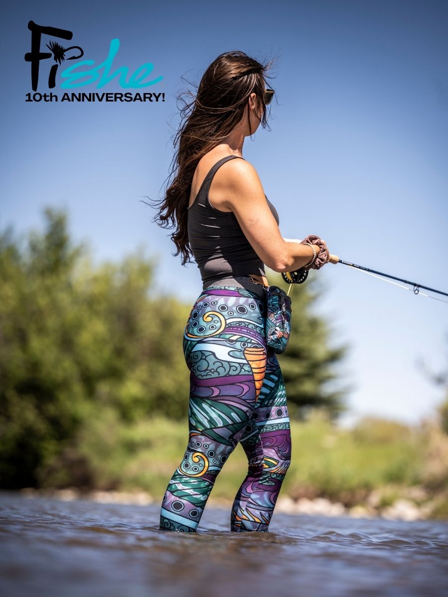 Groovy Grayling 10th Anniversary Signature Leggings - FisheWear