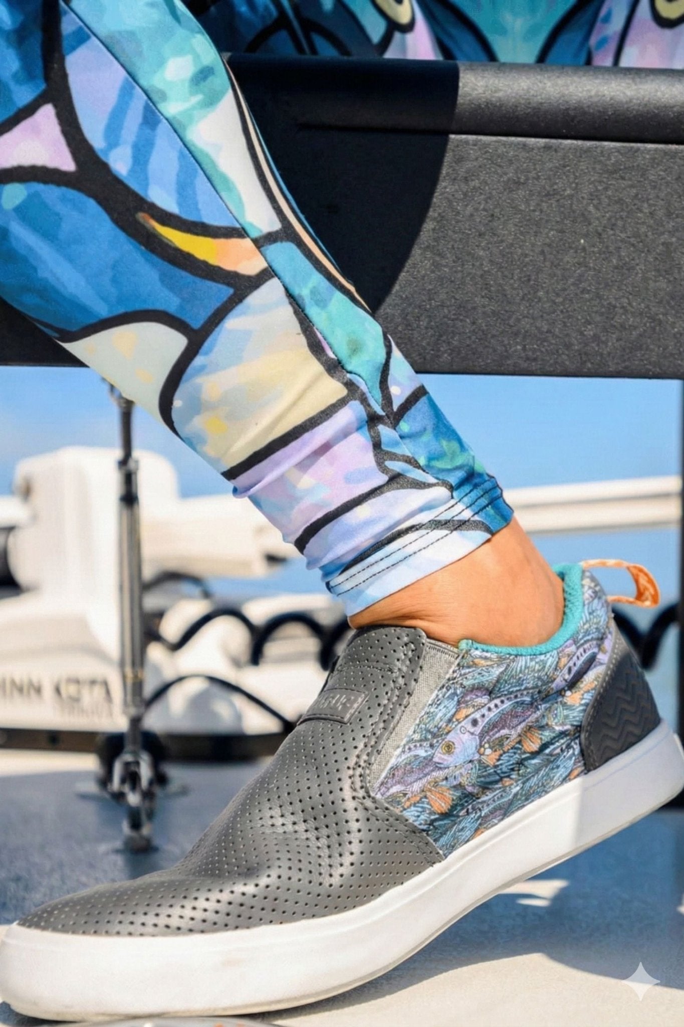 Groovy Grayling Sharkbyte Slip - On - FisheWear