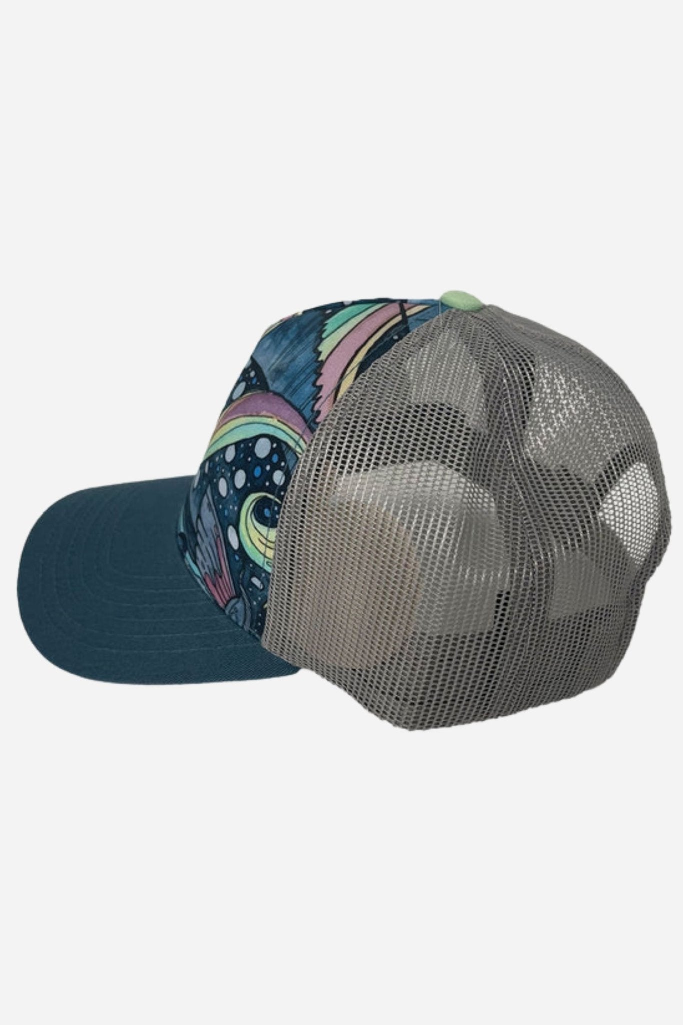 HaliBorealis Abstract Trucker Hat - FisheWear
