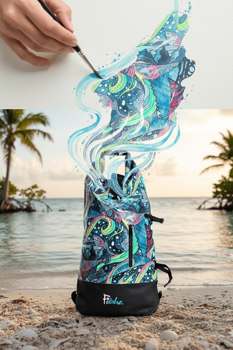 HaliBorealis Backpack Dry Bag - FisheWear
