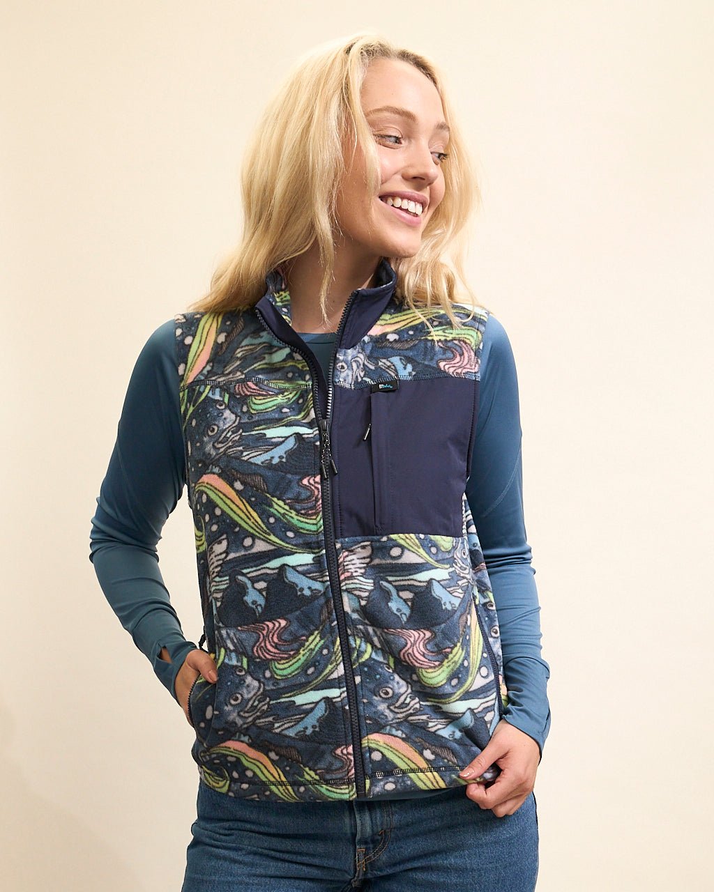 HaliBorealis Fleece Vest - FisheWear