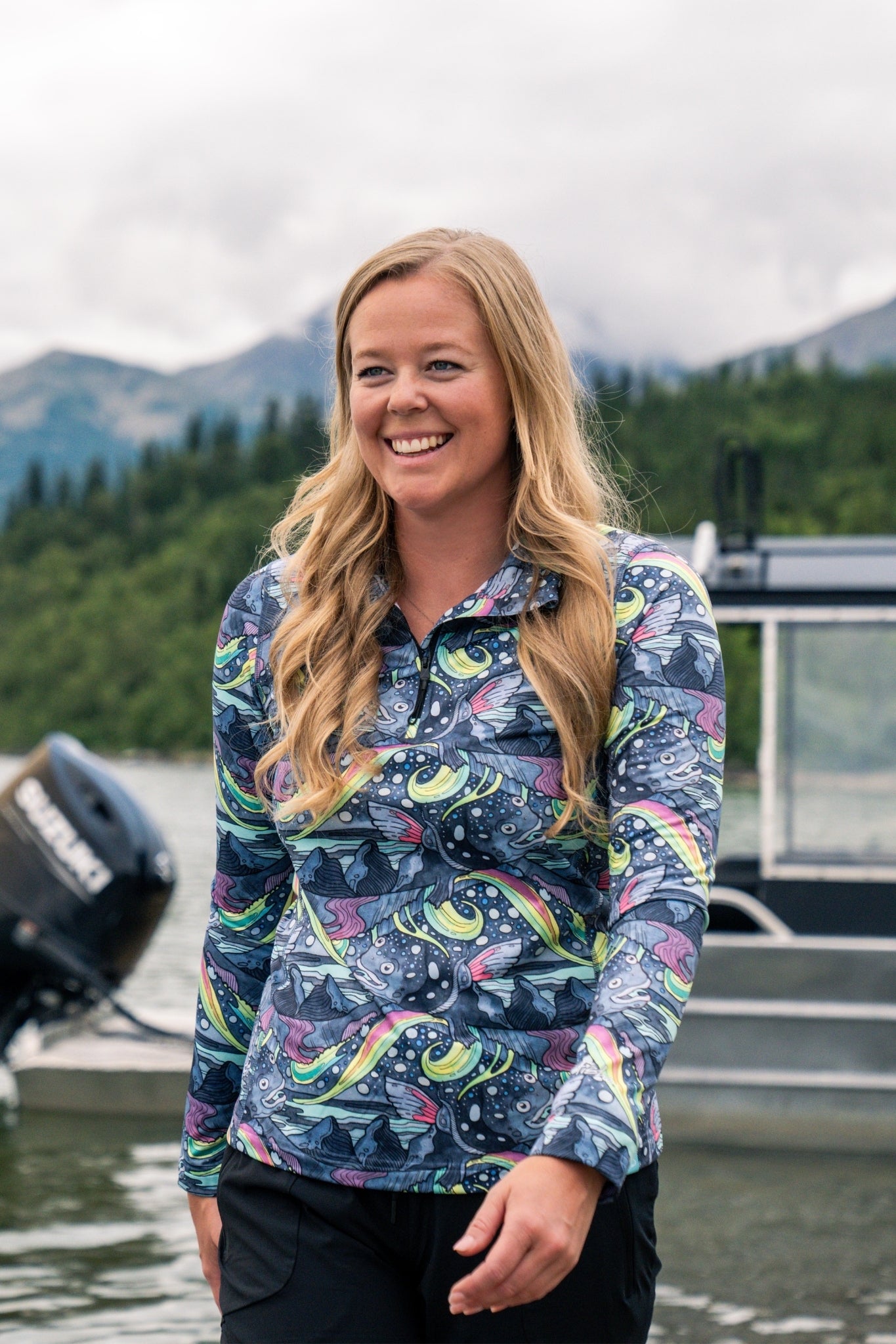 HaliBorealis Thermal 1/4 Zip Top - FisheWear