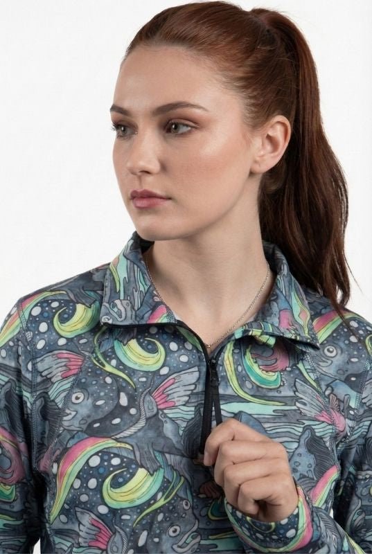 HaliBorealis Thermal 1/4 Zip Top - FisheWear