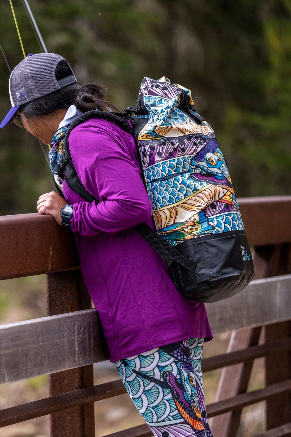 Kaleido King Backpack Dry Bag - FisheWear