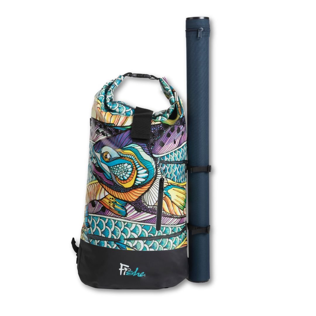 Kaleido King Backpack Dry Bag - FisheWear