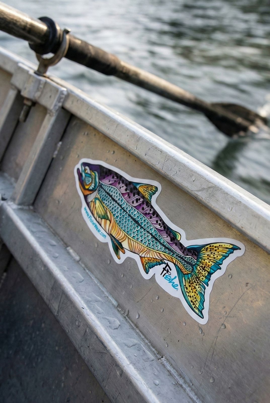 Kaleido King Sticker - FisheWear