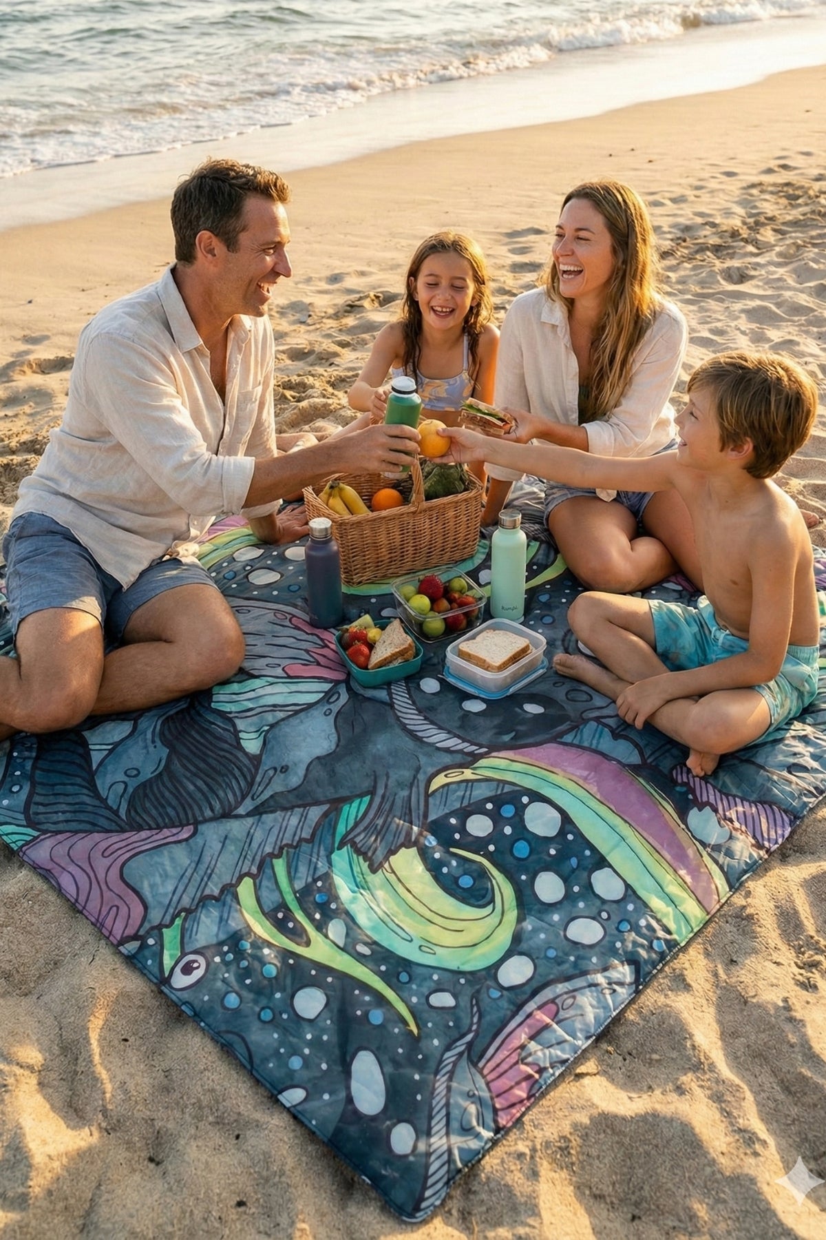 Limited Edition HaliBorealis Fishe x Rumpl Puffy Blanket - FisheWear