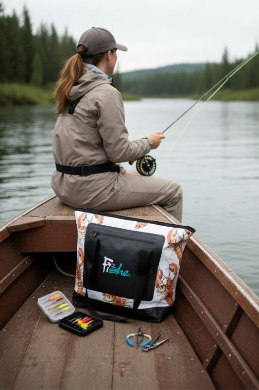 Lobsterrific Wedge Tote Dry Bag - FisheWear