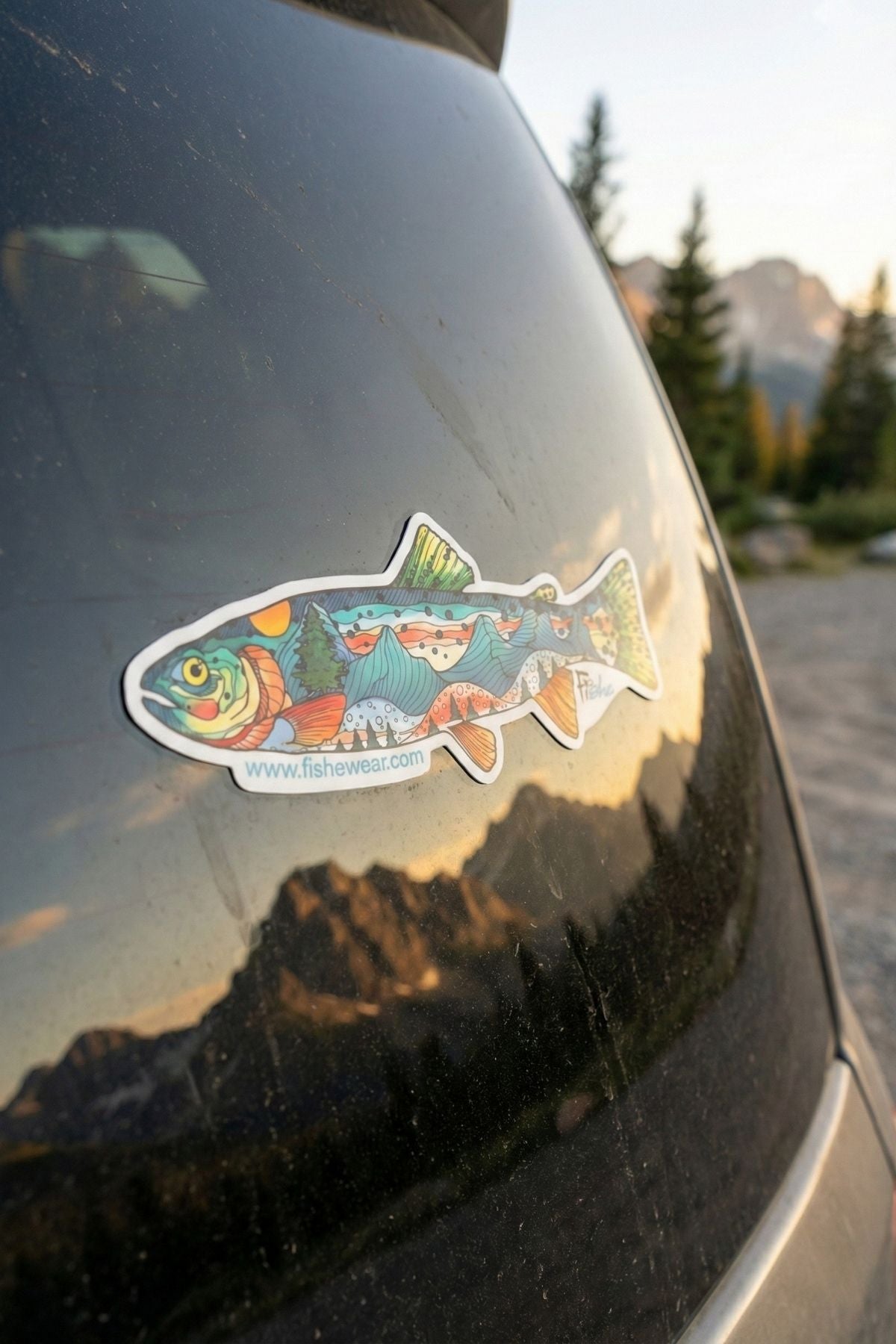 Mt. Cutty Sticker - FisheWear