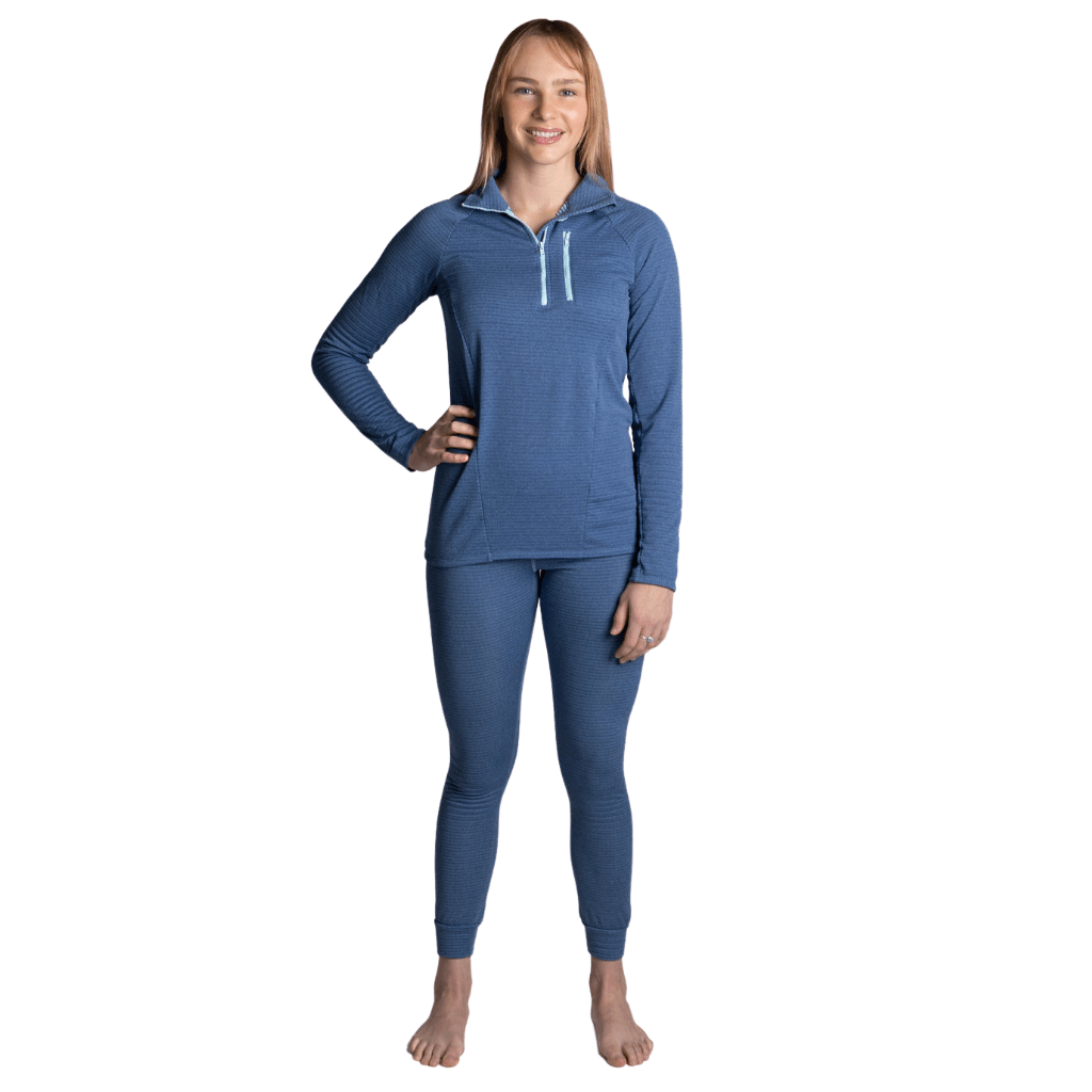 Naknek Waffle Fleece Quarter - Zip - FisheWear