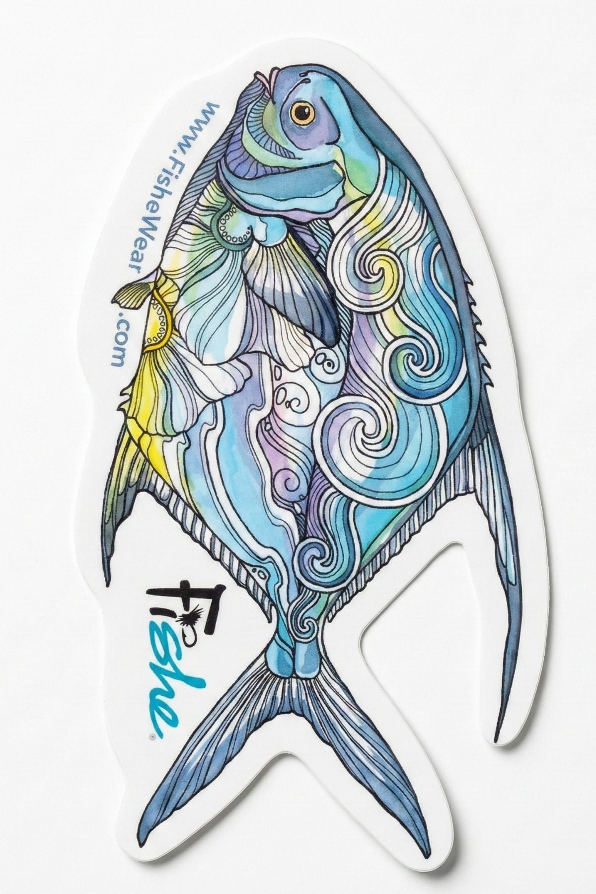 Permit Paradise Sticker - FisheWear