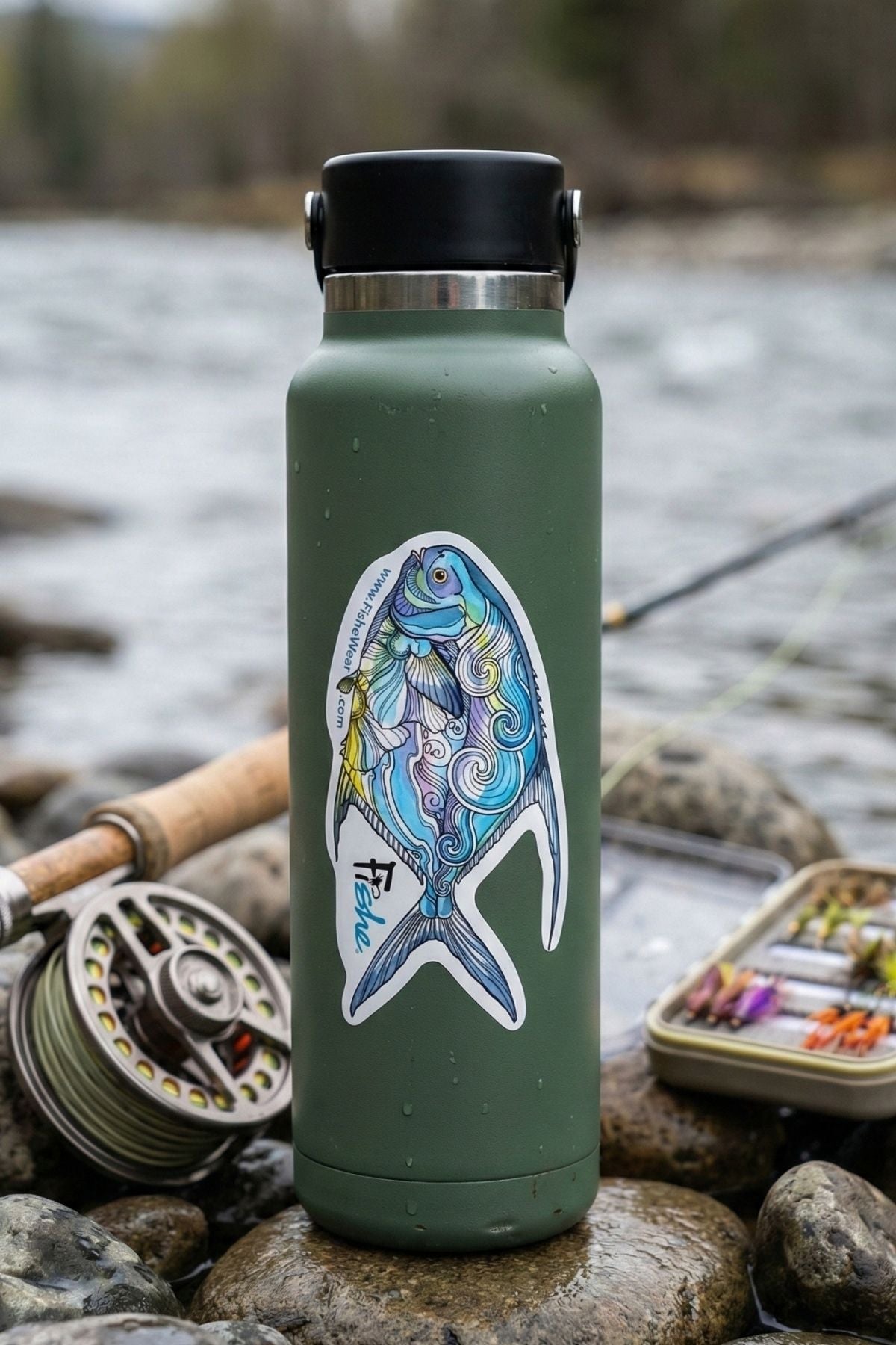 Permit Paradise Sticker - FisheWear