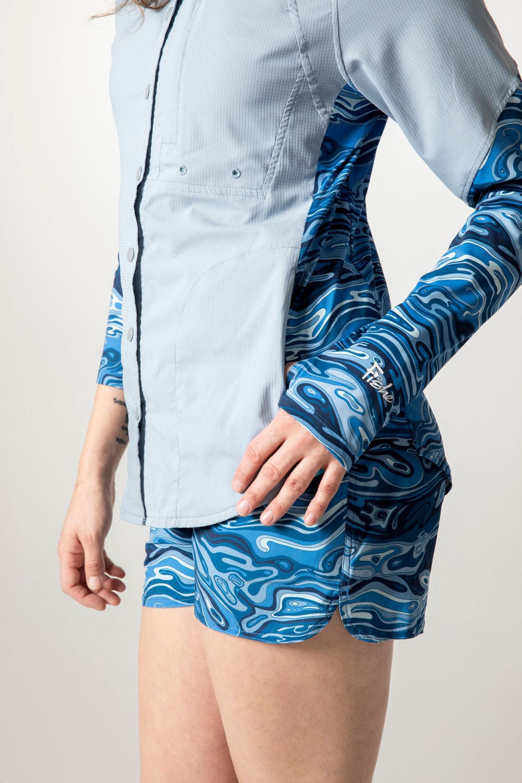 PREORDER - FisheWaters Coastline Hybrid Sunshirt - FisheWear