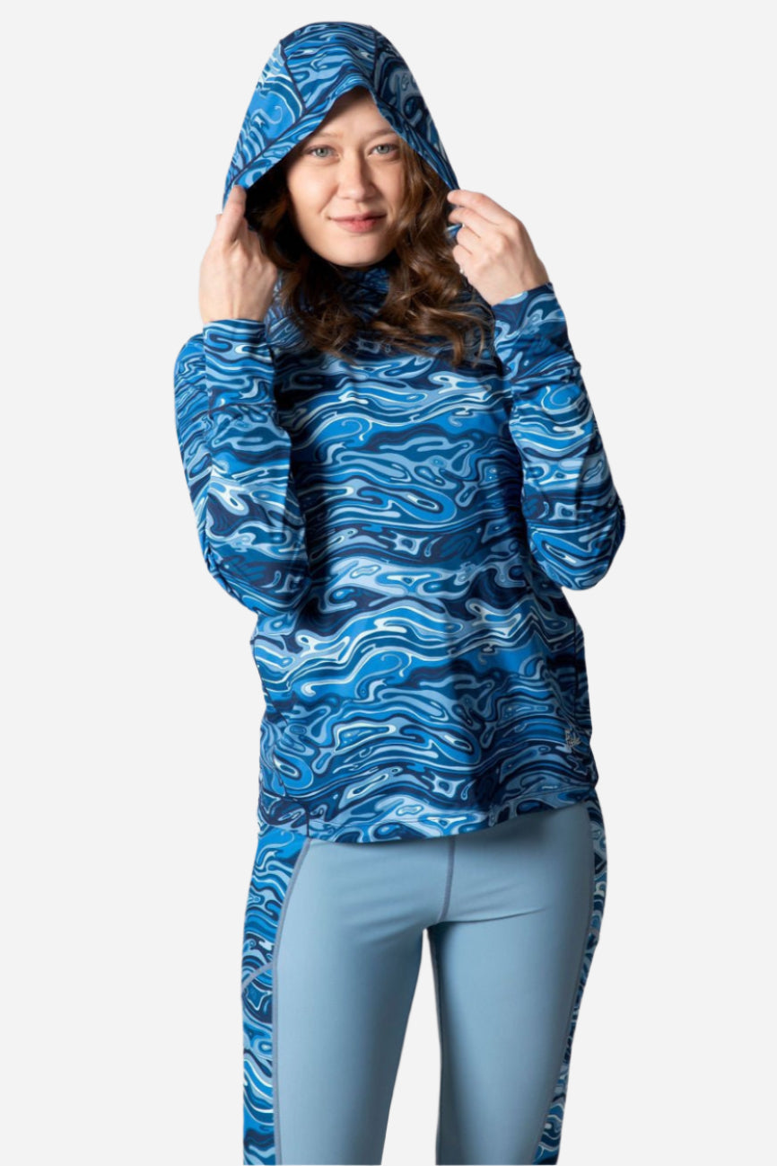 PREORDER - FisheWaters Solstice Hooded Sunshirt - FisheWear