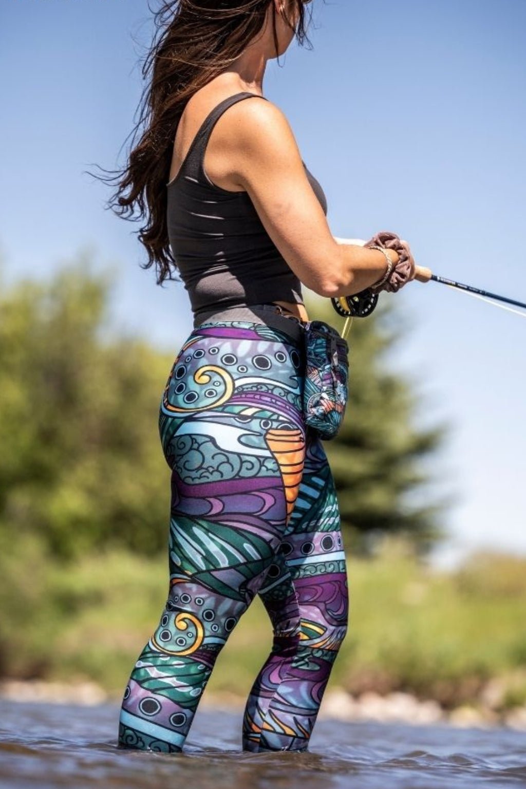 PREORDER - Limited Edition Groovy Grayling 10th Anniversary Signature Leggings - FisheWear