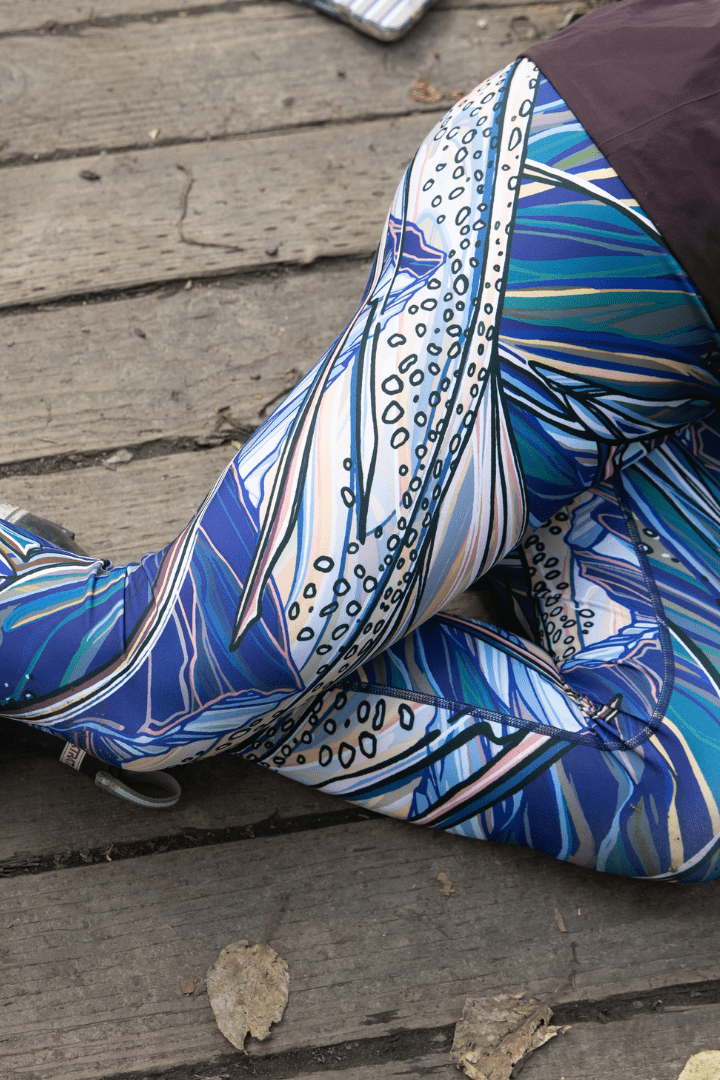 PREORDER - Rainbow Ridge High - Waisted Leggings - FisheWear