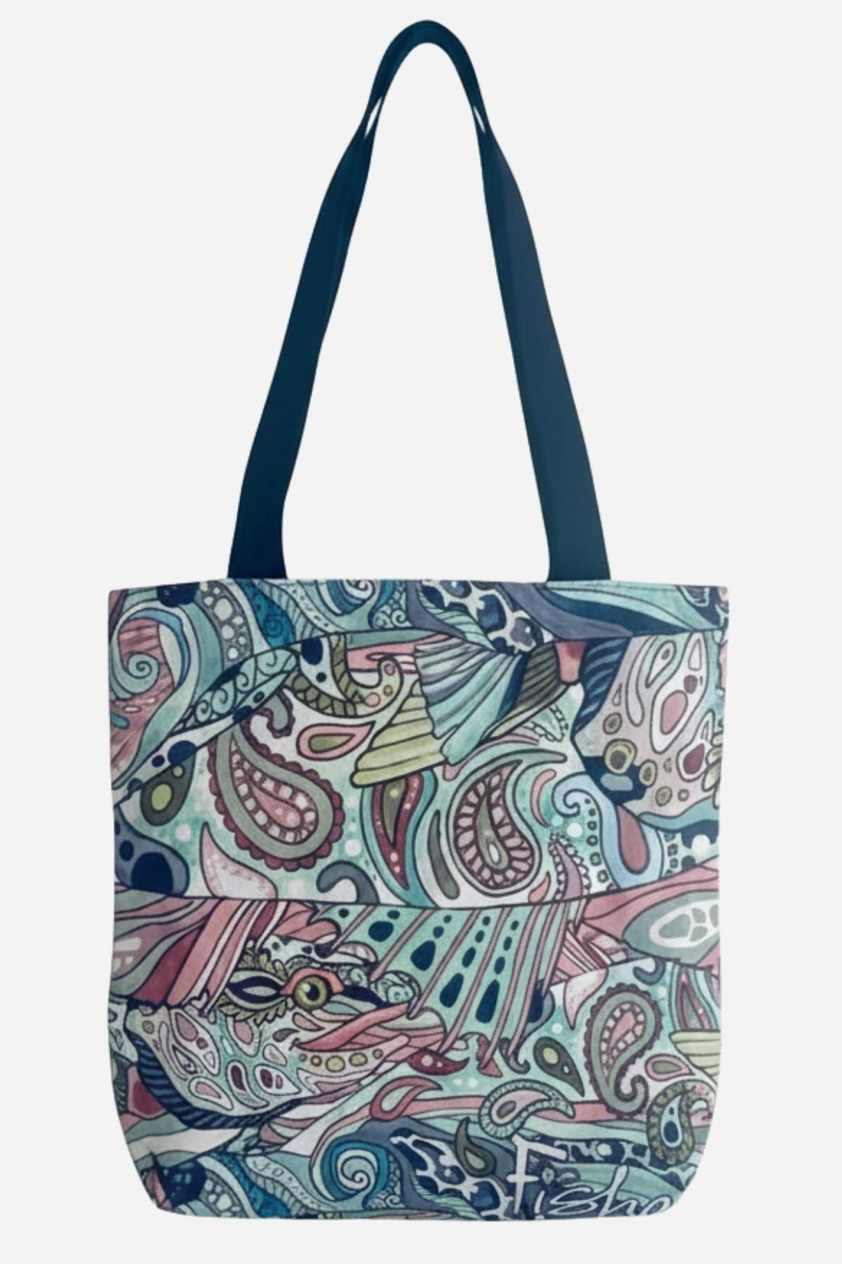 Radiant Redfish Canvas Tote - FisheWear