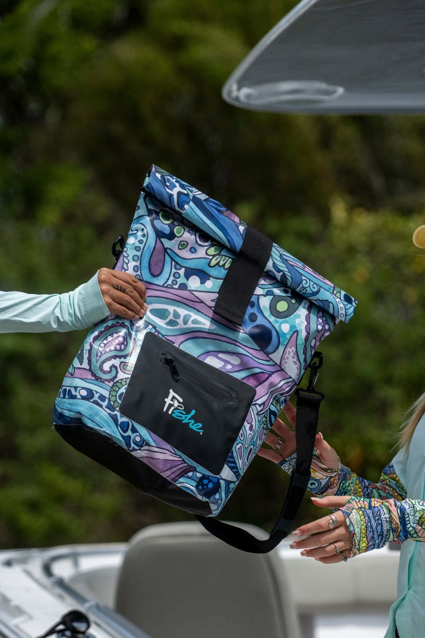 Radiant Redfish Roll Tote Dry Bag - FisheWear