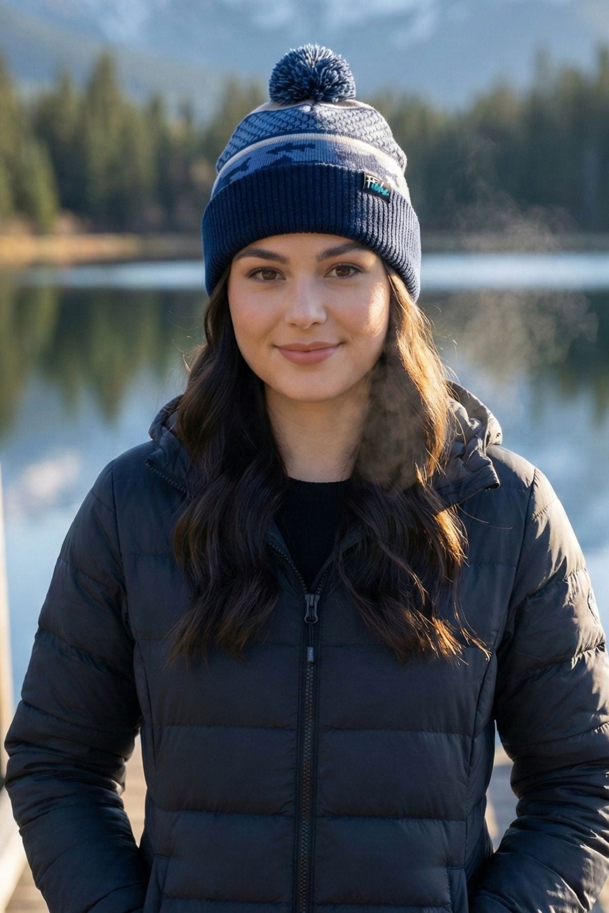 Rainbow Jacquard Beanie - FisheWear