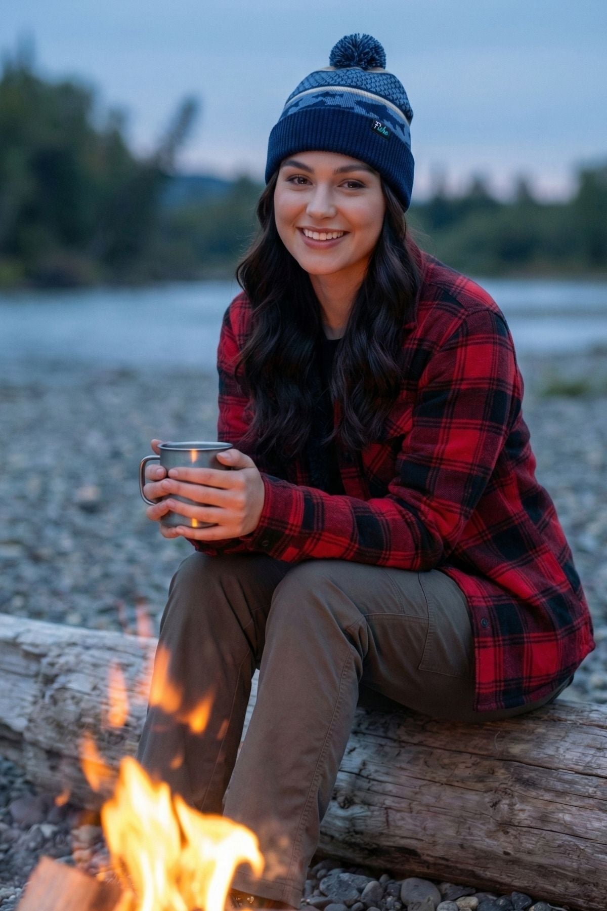 Rainbow Jacquard Beanie - FisheWear