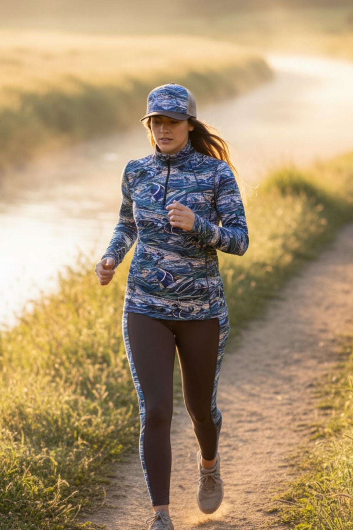 Rainbow Ridge Abstract Trucker Hat - FisheWear
