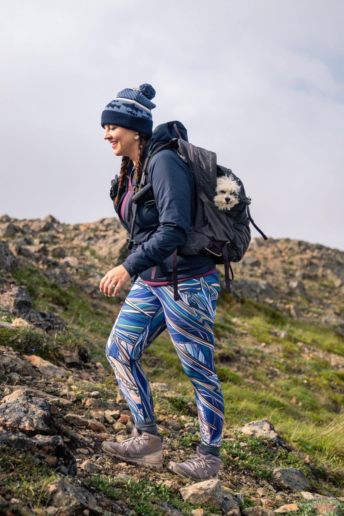Rainbow Ridge High - Waisted Leggings - FisheWear