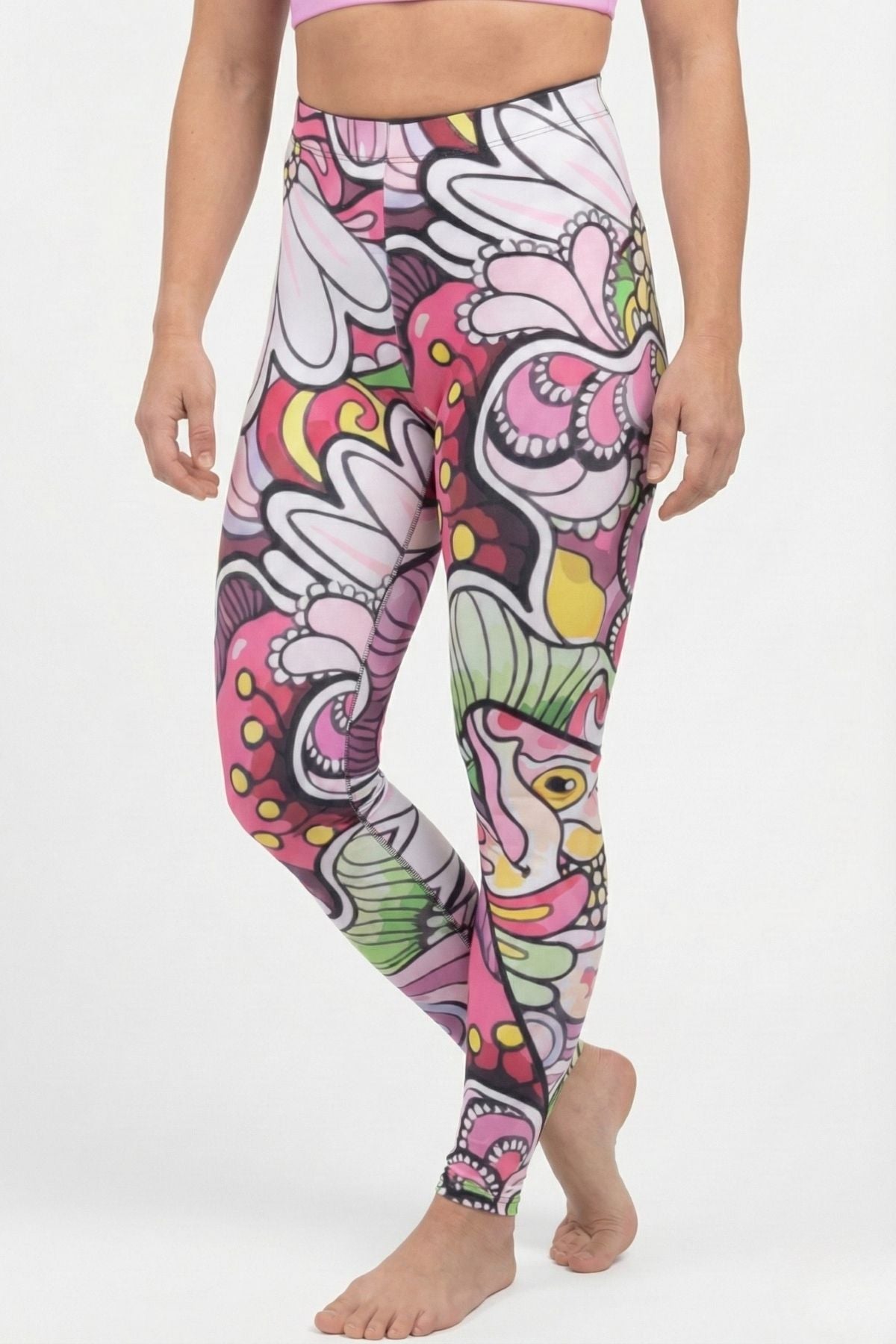 REDtro Salmon Signature Leggings - FisheWear