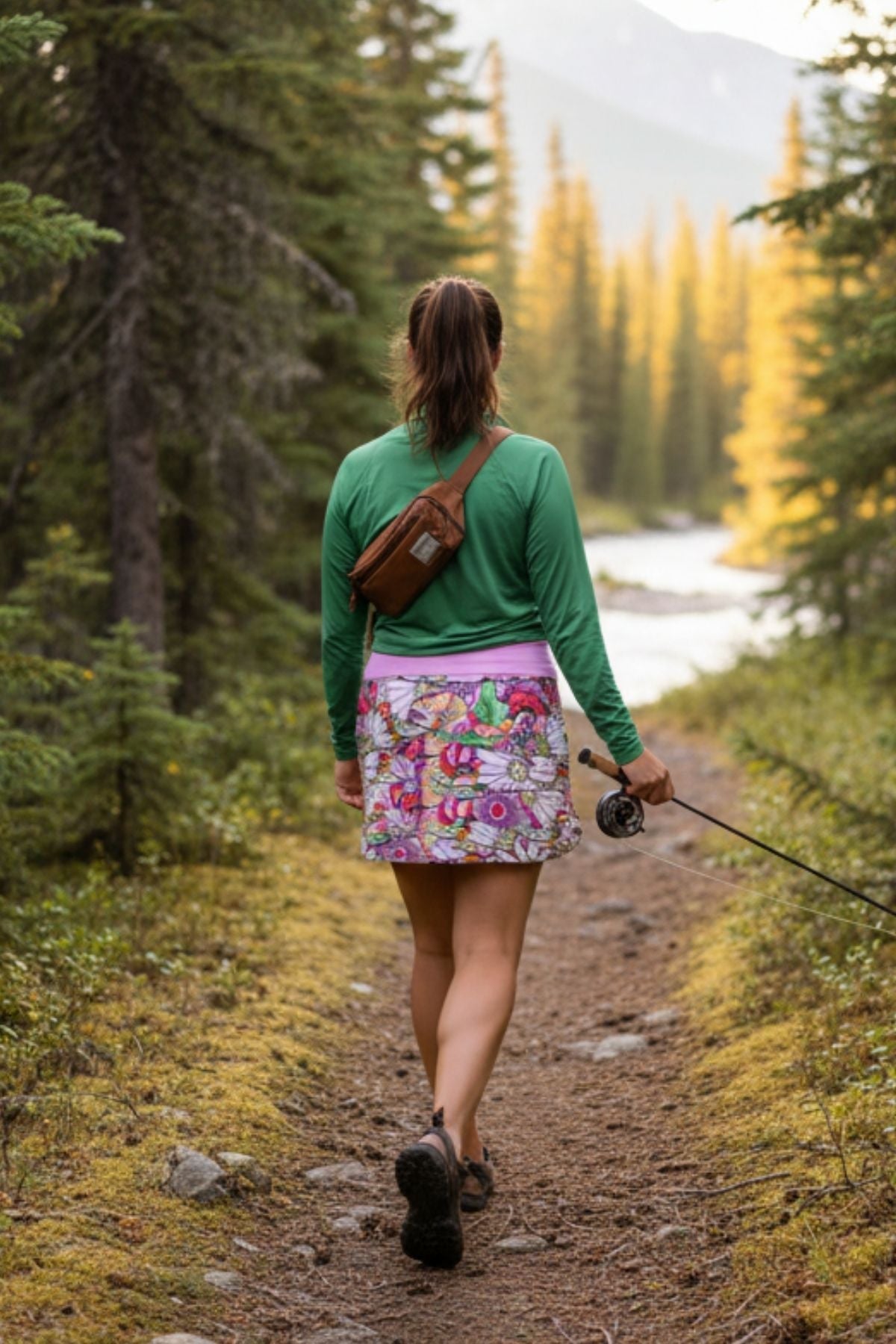 REDtro Salmon Skort - FisheWear