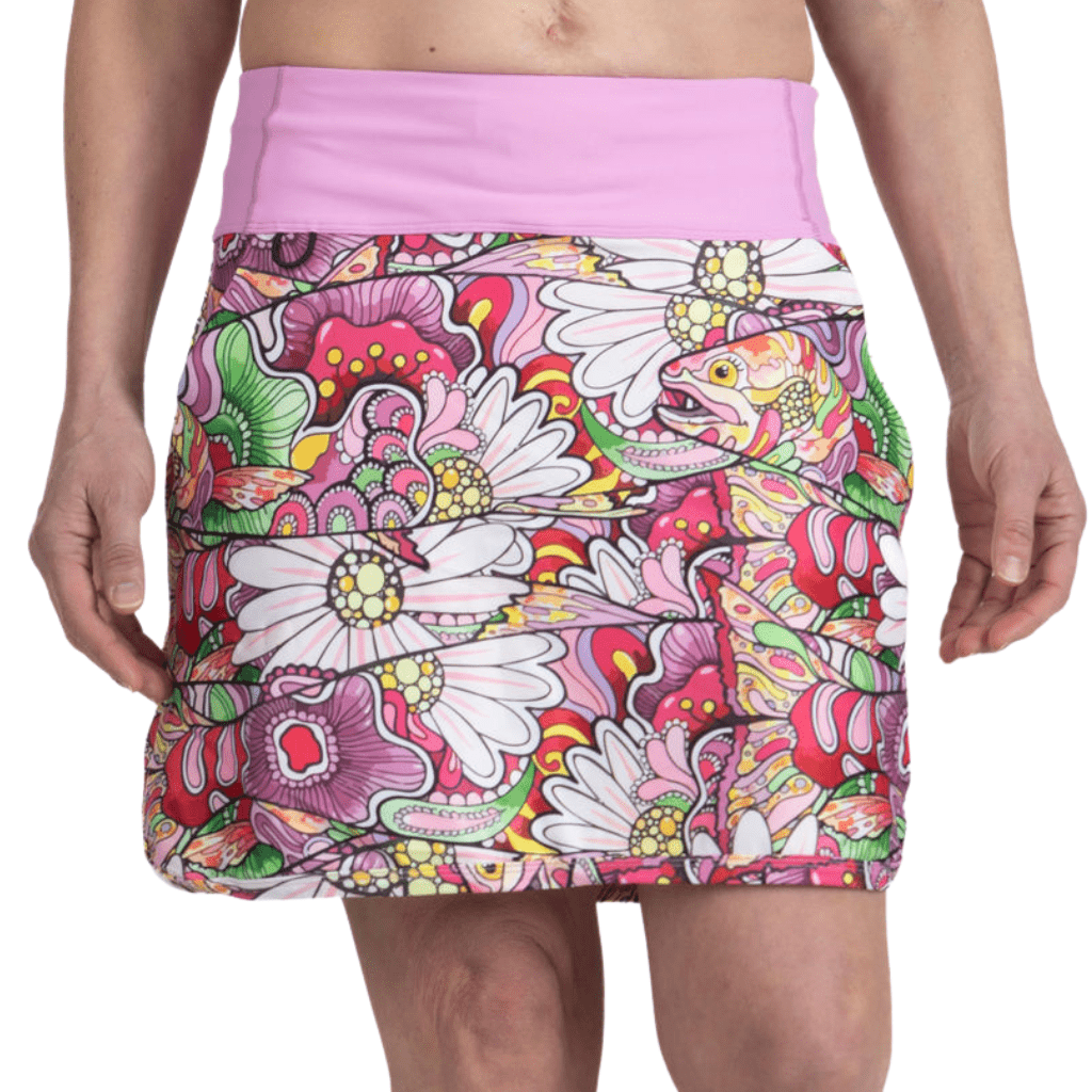 REDtro Salmon Skort - FisheWear