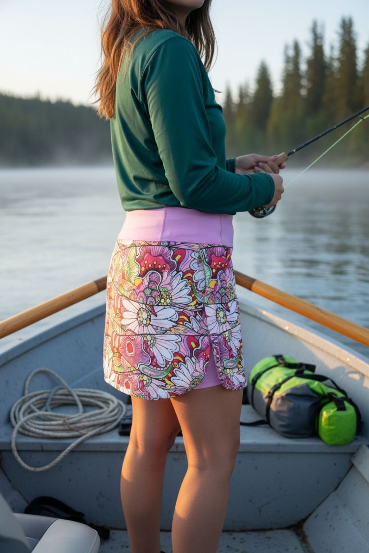 REDtro Salmon Skort - FisheWear