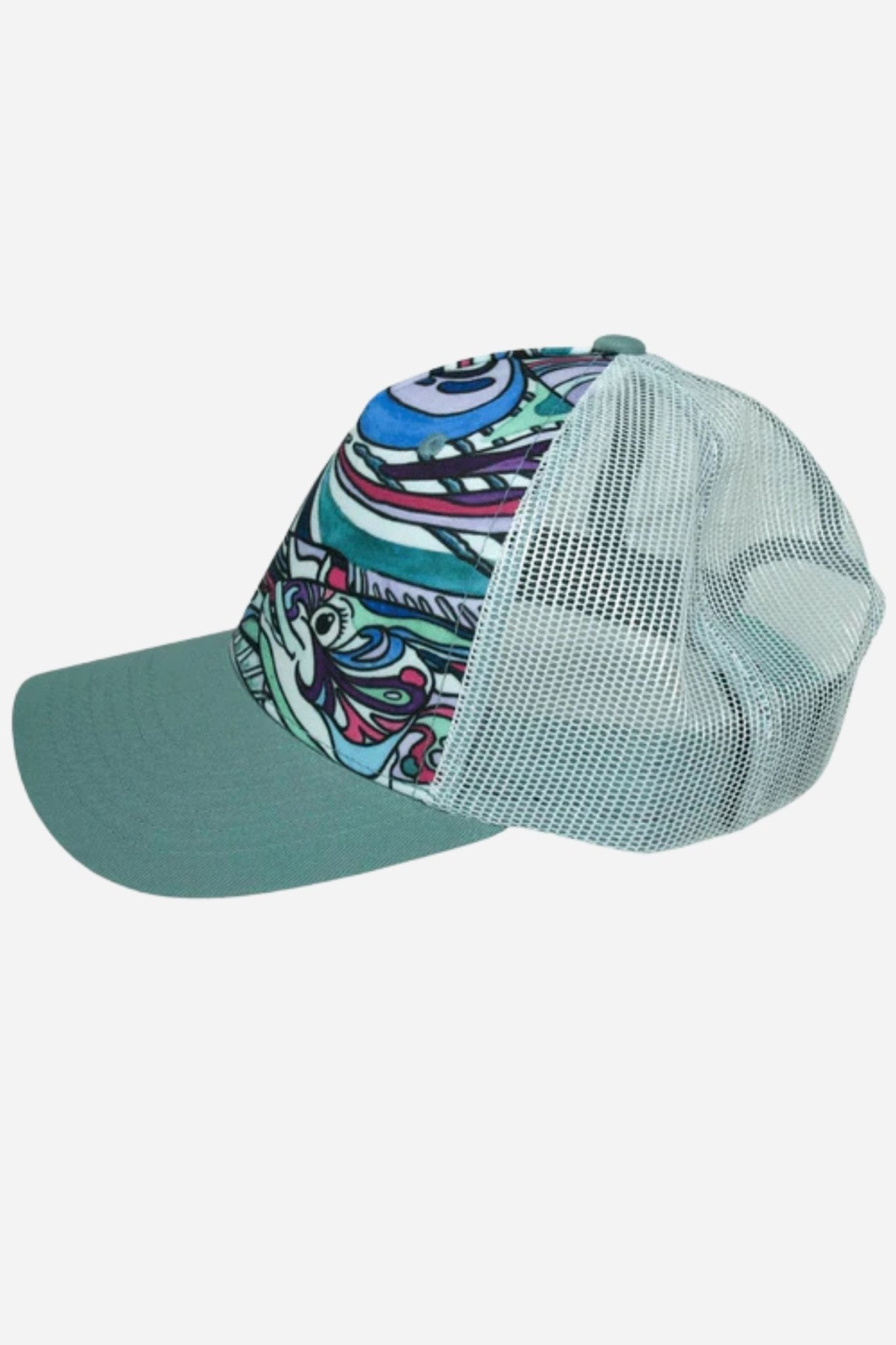 Salty Striper Abstract Trucker Hat - FisheWear