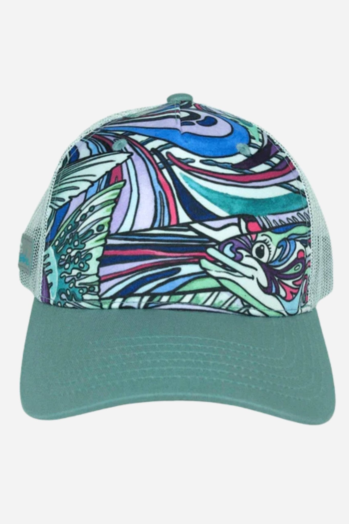 Salty Striper Abstract Trucker Hat - FisheWear