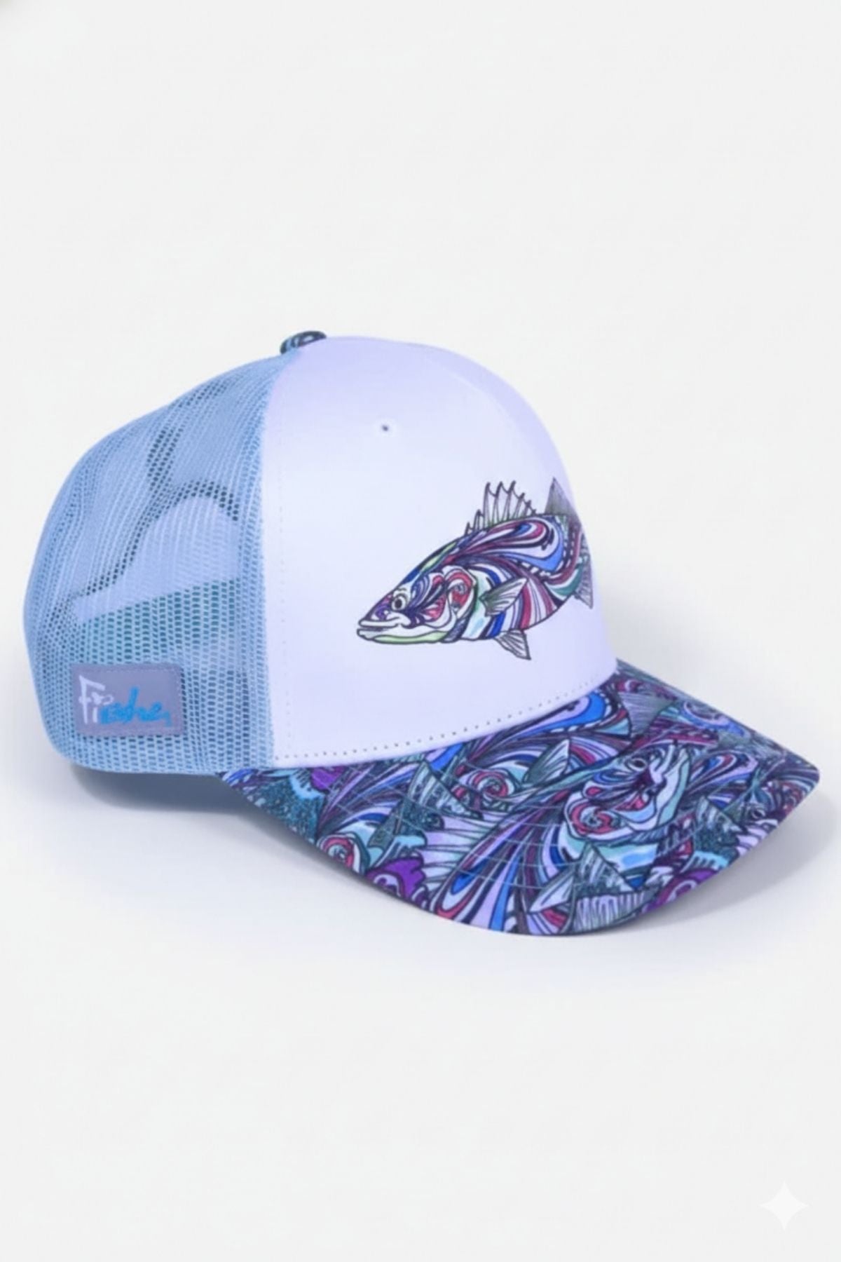 Salty Striper Trucker Hat - FisheWear