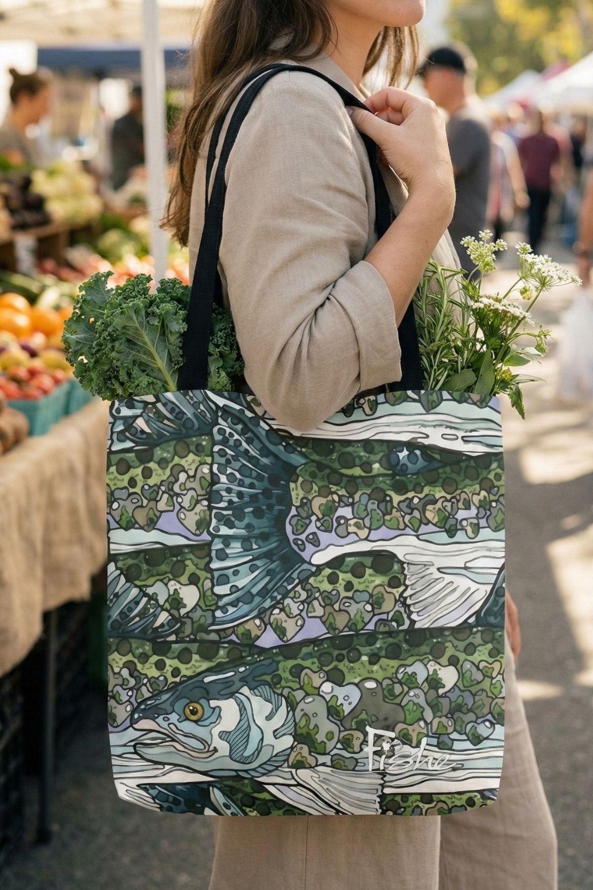 Steel My Heart Canvas Tote - FisheWear