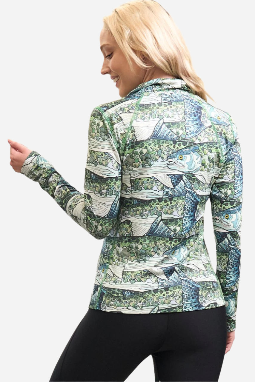 Steel My Heart Thermal 1/4 Zip Top - FisheWear