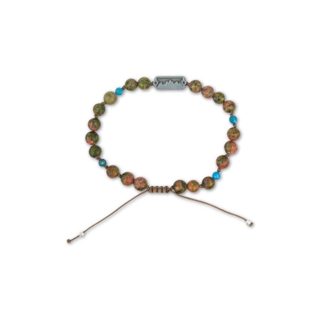 Tectonic Rush + Apatite Beaded Bracelet - FisheWear