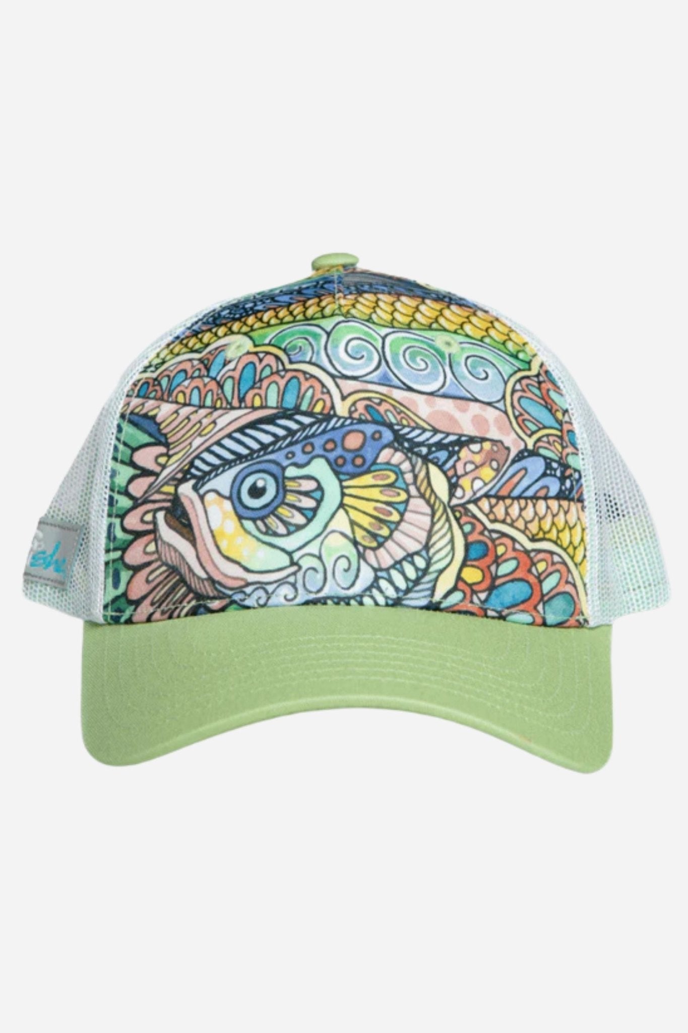 Tropical Tarpon Abstract Trucker Hat - FisheWear