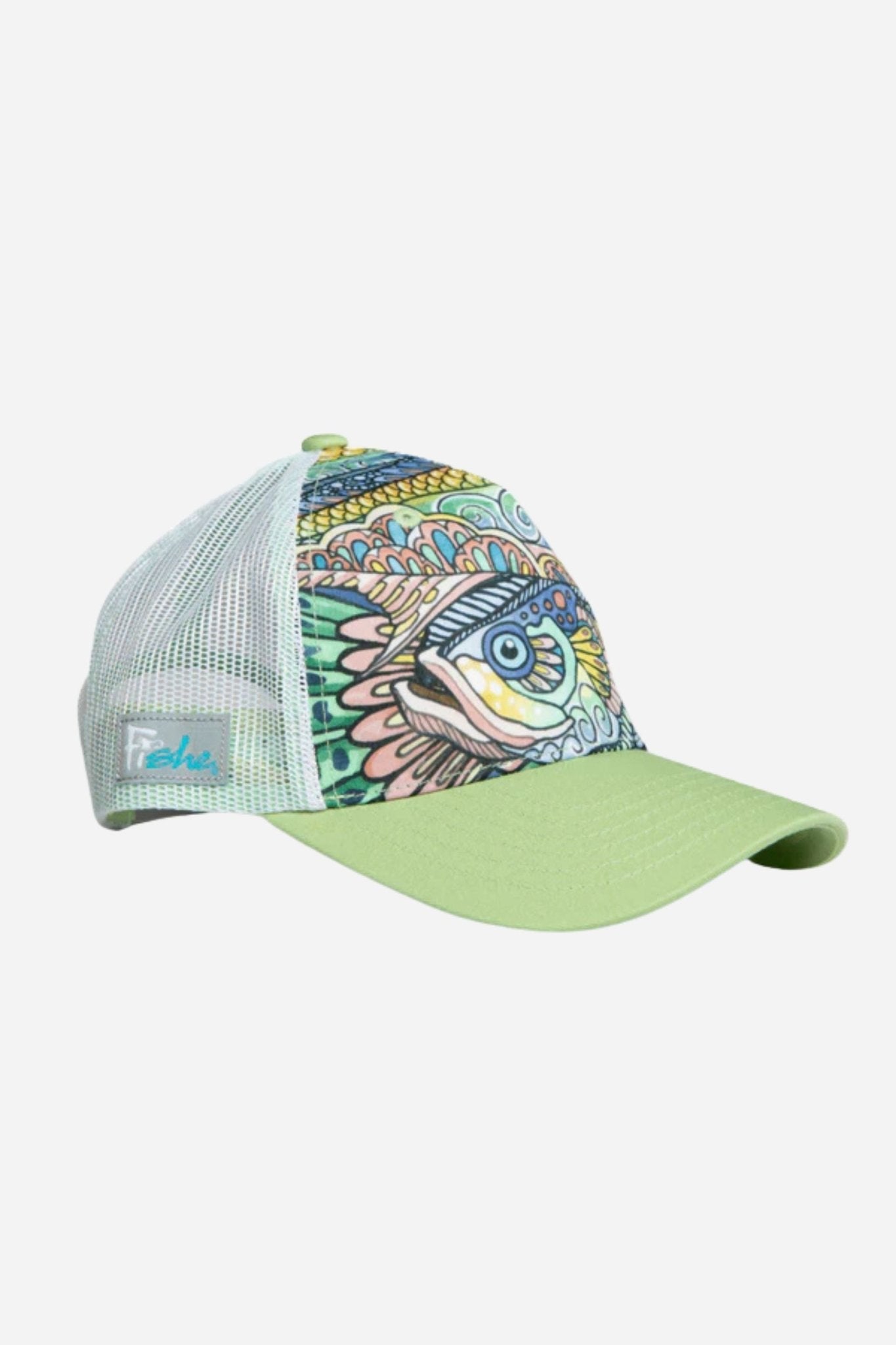 Tropical Tarpon Abstract Trucker Hat - FisheWear