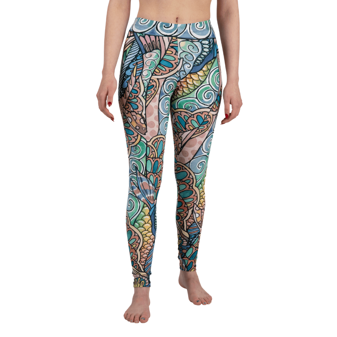 Tropical Tarpon Signature Leggings - FisheWear