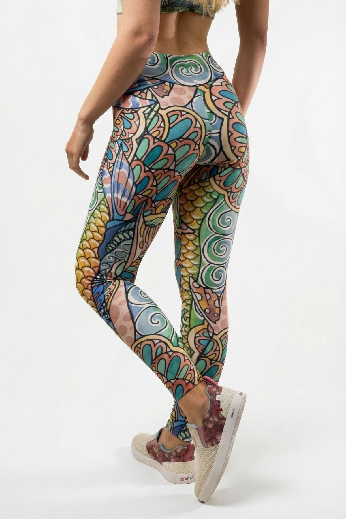 Tropical Tarpon Signature Leggings - FisheWear