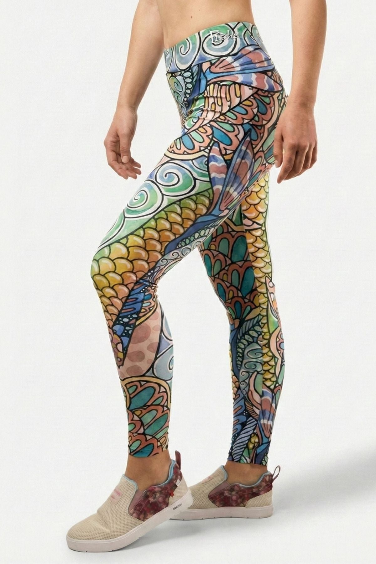 Tropical Tarpon Signature Leggings - FisheWear