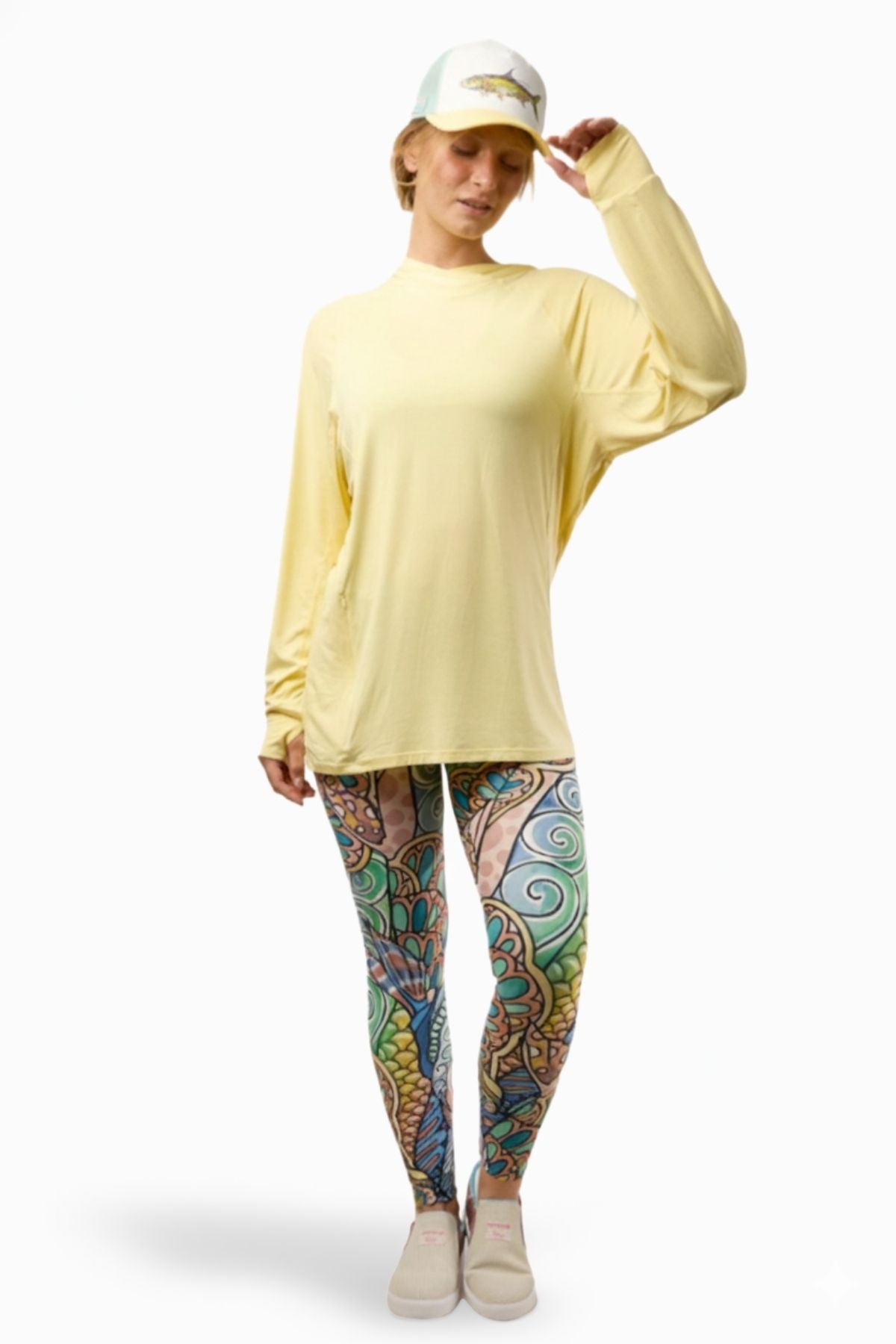 Tropical Tarpon Signature Leggings - FisheWear