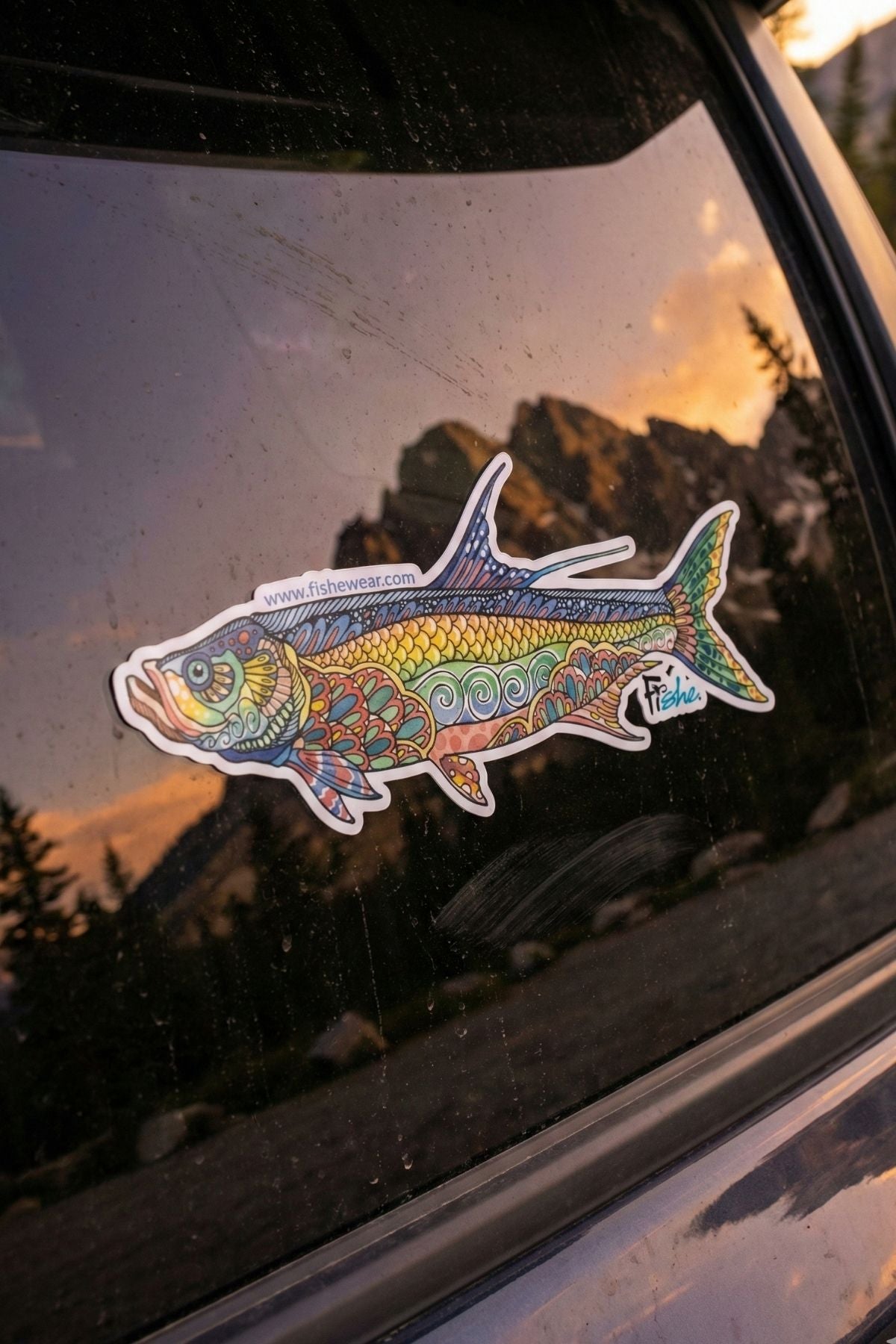 Tropical Tarpon Sticker - FisheWear