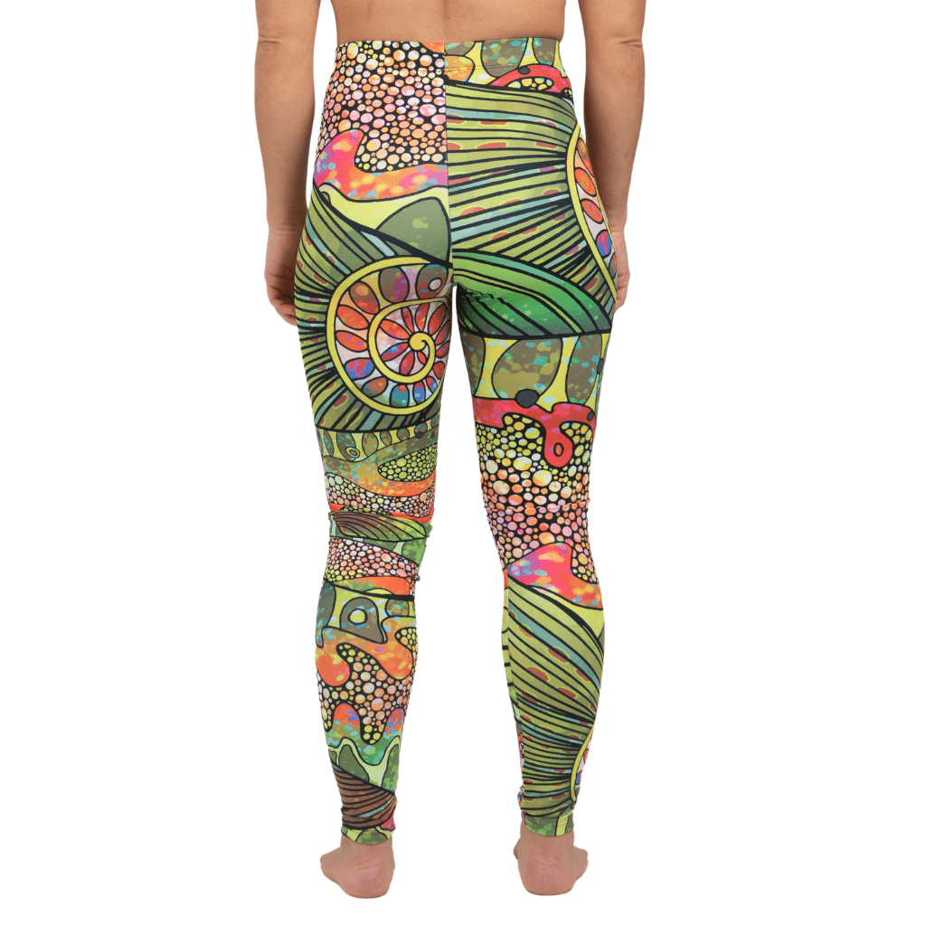 Troutrageous Rainbow Signature Leggings - FisheWear