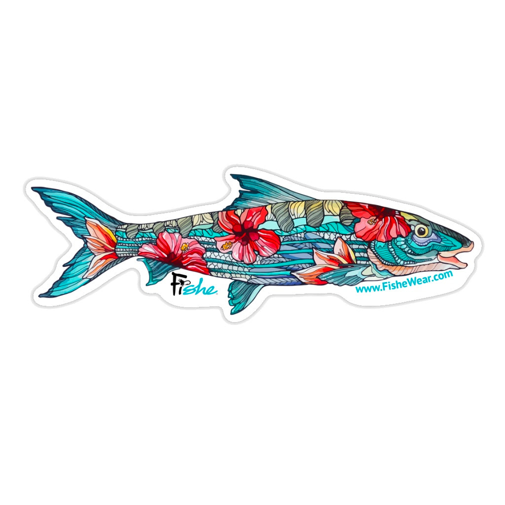 Beauty and the Bonefish Sticker - FisheWear